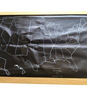 United States of America Hanging Chalkboard Map